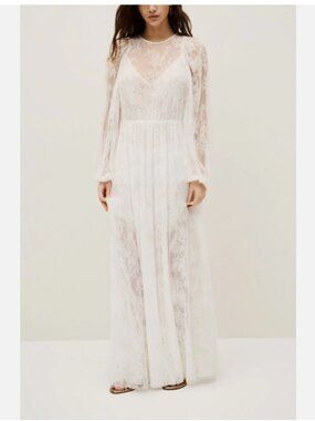 Ba&sh Cycla Lace Maxi Dress